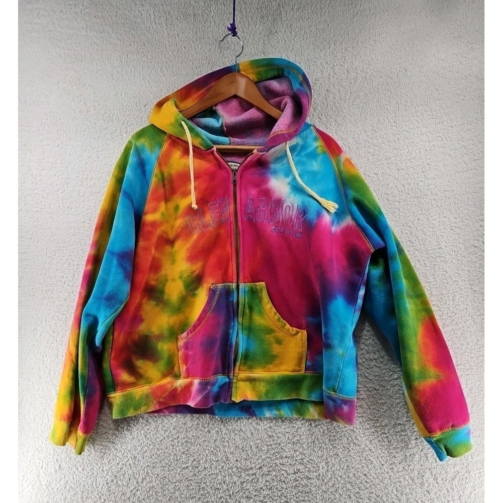 Tye Dye Hoodie Momentum Performance Outfitters Glen Arbor  Michigan     Large